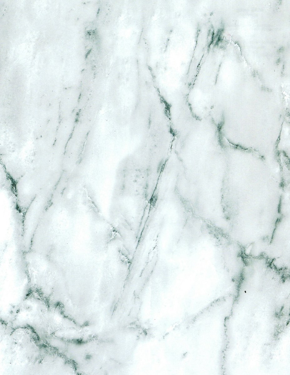 Detail of the veining in white Calacatta-style porcelain